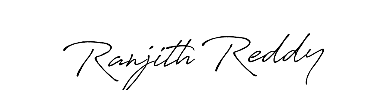 Make a short Ranjith Reddy signature style. Manage your documents anywhere anytime using Antro_Vectra_Bolder. Create and add eSignatures, submit forms, share and send files easily. Ranjith Reddy signature style 7 images and pictures png