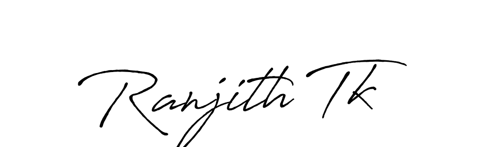 It looks lik you need a new signature style for name Ranjith Tk. Design unique handwritten (Antro_Vectra_Bolder) signature with our free signature maker in just a few clicks. Ranjith Tk signature style 7 images and pictures png