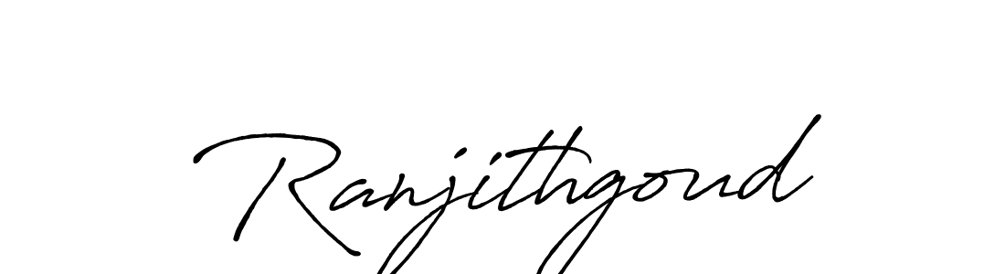 Make a beautiful signature design for name Ranjithgoud. Use this online signature maker to create a handwritten signature for free. Ranjithgoud signature style 7 images and pictures png