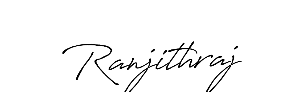 Similarly Antro_Vectra_Bolder is the best handwritten signature design. Signature creator online .You can use it as an online autograph creator for name Ranjithraj. Ranjithraj signature style 7 images and pictures png
