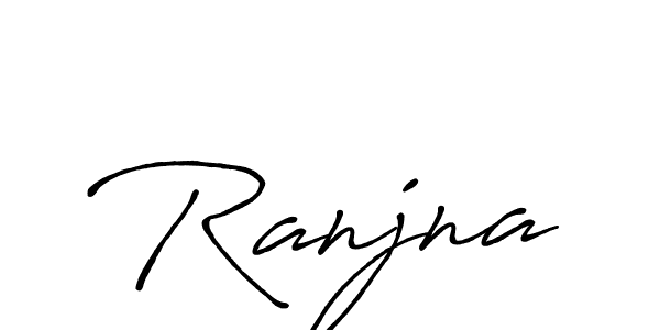 Design your own signature with our free online signature maker. With this signature software, you can create a handwritten (Antro_Vectra_Bolder) signature for name Ranjna. Ranjna signature style 7 images and pictures png