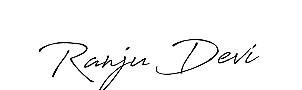 Ranju Devi stylish signature style. Best Handwritten Sign (Antro_Vectra_Bolder) for my name. Handwritten Signature Collection Ideas for my name Ranju Devi. Ranju Devi signature style 7 images and pictures png