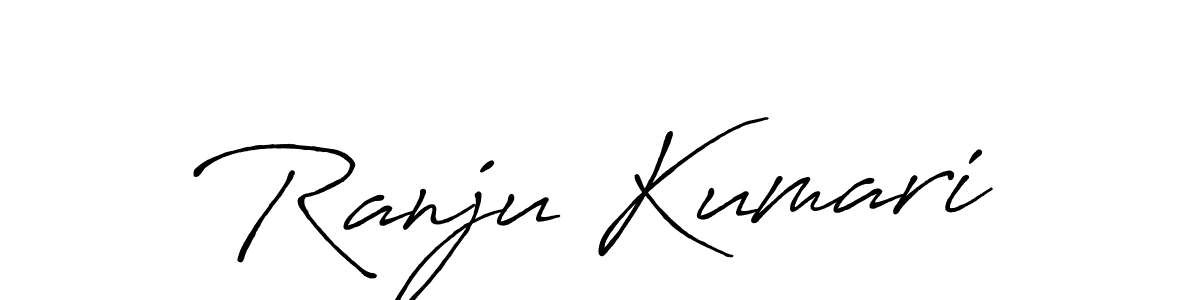 Make a beautiful signature design for name Ranju Kumari. Use this online signature maker to create a handwritten signature for free. Ranju Kumari signature style 7 images and pictures png