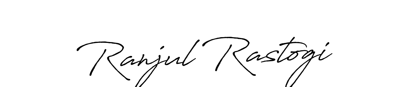 Best and Professional Signature Style for Ranjul Rastogi. Antro_Vectra_Bolder Best Signature Style Collection. Ranjul Rastogi signature style 7 images and pictures png