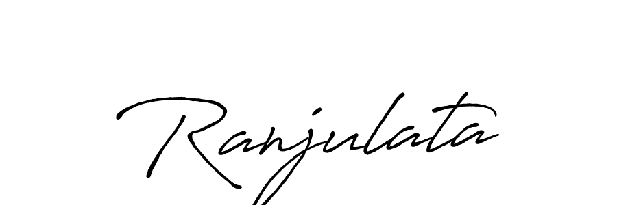 if you are searching for the best signature style for your name Ranjulata. so please give up your signature search. here we have designed multiple signature styles  using Antro_Vectra_Bolder. Ranjulata signature style 7 images and pictures png