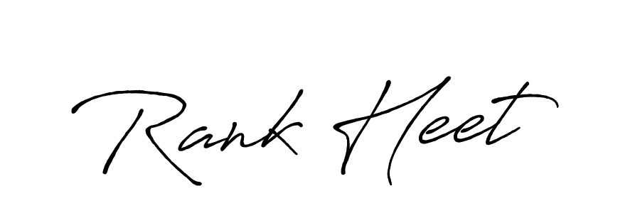 Rank Heet stylish signature style. Best Handwritten Sign (Antro_Vectra_Bolder) for my name. Handwritten Signature Collection Ideas for my name Rank Heet. Rank Heet signature style 7 images and pictures png