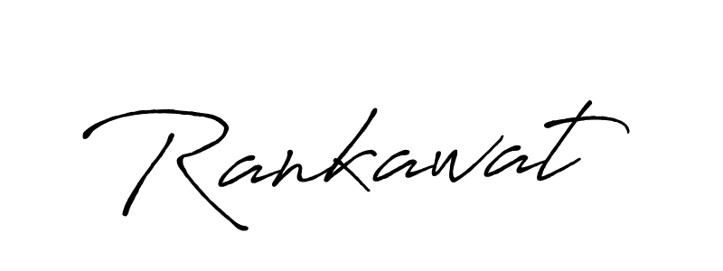 Design your own signature with our free online signature maker. With this signature software, you can create a handwritten (Antro_Vectra_Bolder) signature for name Rankawat. Rankawat signature style 7 images and pictures png