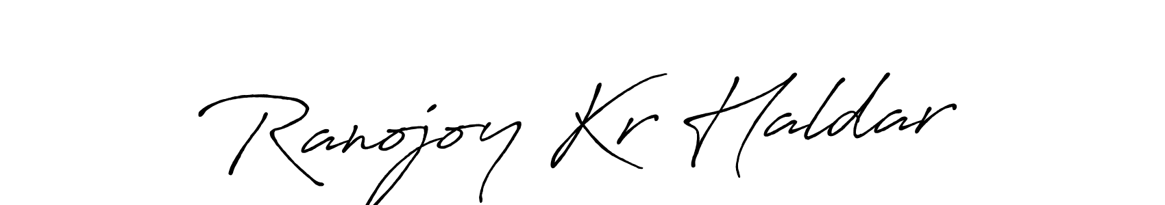 Make a beautiful signature design for name Ranojoy Kr Haldar. Use this online signature maker to create a handwritten signature for free. Ranojoy Kr Haldar signature style 7 images and pictures png