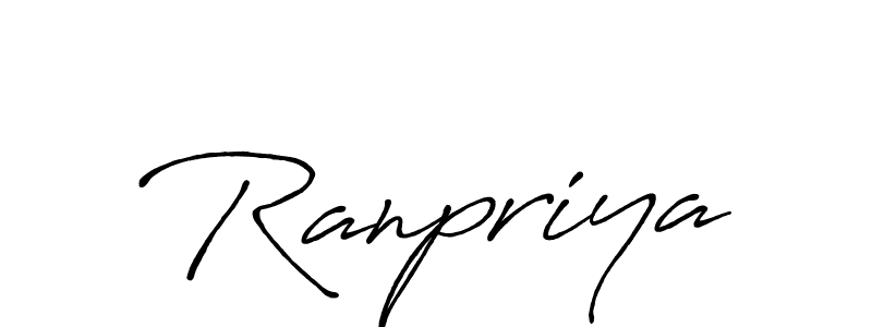 You should practise on your own different ways (Antro_Vectra_Bolder) to write your name (Ranpriya) in signature. don't let someone else do it for you. Ranpriya signature style 7 images and pictures png