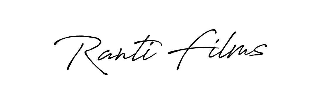 See photos of Ranti Films official signature by Spectra . Check more albums & portfolios. Read reviews & check more about Antro_Vectra_Bolder font. Ranti Films signature style 7 images and pictures png