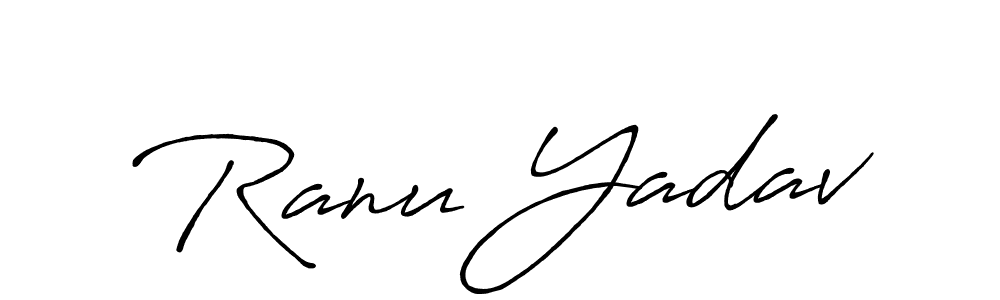 How to Draw Ranu Yadav signature style? Antro_Vectra_Bolder is a latest design signature styles for name Ranu Yadav. Ranu Yadav signature style 7 images and pictures png