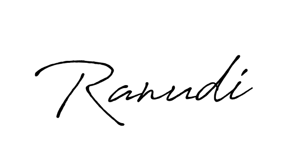 Best and Professional Signature Style for Ranudi. Antro_Vectra_Bolder Best Signature Style Collection. Ranudi signature style 7 images and pictures png