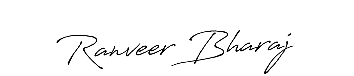 How to make Ranveer Bharaj signature? Antro_Vectra_Bolder is a professional autograph style. Create handwritten signature for Ranveer Bharaj name. Ranveer Bharaj signature style 7 images and pictures png