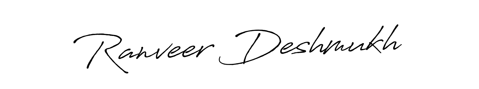 You should practise on your own different ways (Antro_Vectra_Bolder) to write your name (Ranveer Deshmukh) in signature. don't let someone else do it for you. Ranveer Deshmukh signature style 7 images and pictures png