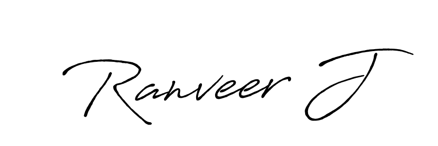 Best and Professional Signature Style for Ranveer J. Antro_Vectra_Bolder Best Signature Style Collection. Ranveer J signature style 7 images and pictures png