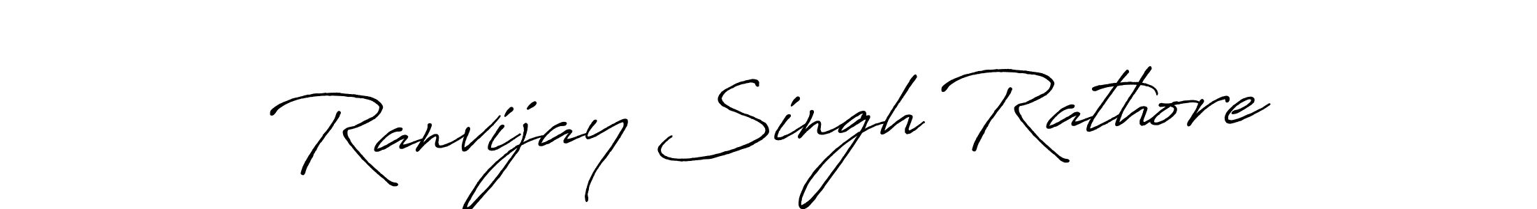 Make a short Ranvijay Singh Rathore signature style. Manage your documents anywhere anytime using Antro_Vectra_Bolder. Create and add eSignatures, submit forms, share and send files easily. Ranvijay Singh Rathore signature style 7 images and pictures png