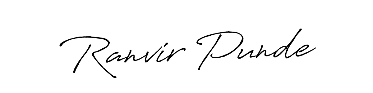 This is the best signature style for the Ranvir Punde name. Also you like these signature font (Antro_Vectra_Bolder). Mix name signature. Ranvir Punde signature style 7 images and pictures png