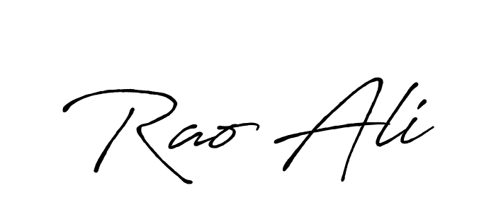 Once you've used our free online signature maker to create your best signature Antro_Vectra_Bolder style, it's time to enjoy all of the benefits that Rao Ali name signing documents. Rao Ali signature style 7 images and pictures png