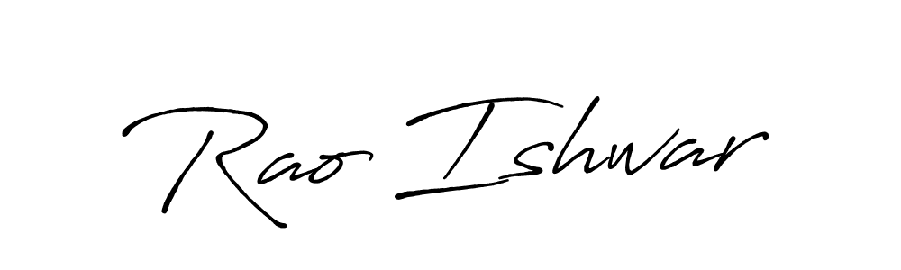 This is the best signature style for the Rao Ishwar name. Also you like these signature font (Antro_Vectra_Bolder). Mix name signature. Rao Ishwar signature style 7 images and pictures png