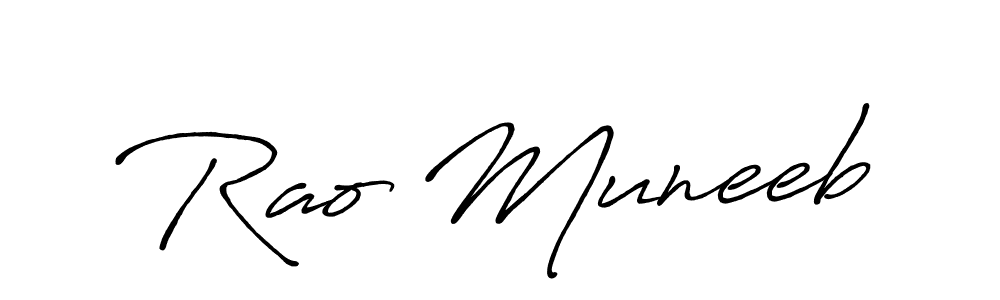 Similarly Antro_Vectra_Bolder is the best handwritten signature design. Signature creator online .You can use it as an online autograph creator for name Rao Muneeb. Rao Muneeb signature style 7 images and pictures png