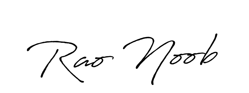 Similarly Antro_Vectra_Bolder is the best handwritten signature design. Signature creator online .You can use it as an online autograph creator for name Rao Noob. Rao Noob signature style 7 images and pictures png
