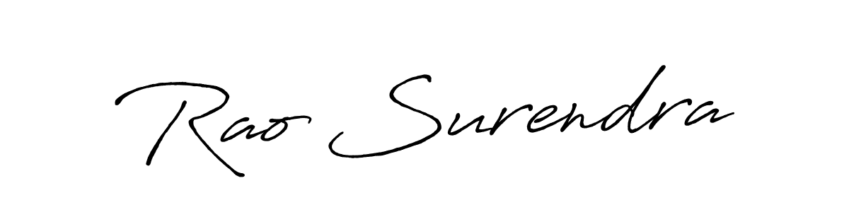 Here are the top 10 professional signature styles for the name Rao Surendra. These are the best autograph styles you can use for your name. Rao Surendra signature style 7 images and pictures png