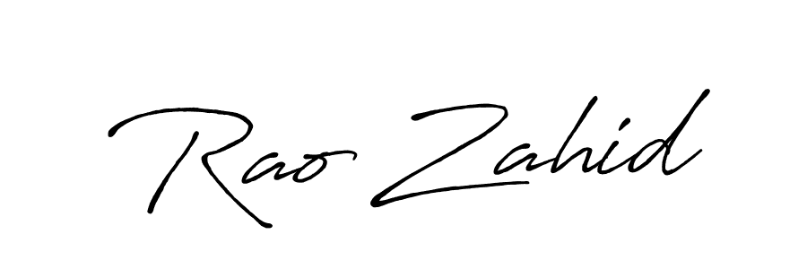 The best way (Antro_Vectra_Bolder) to make a short signature is to pick only two or three words in your name. The name Rao Zahid include a total of six letters. For converting this name. Rao Zahid signature style 7 images and pictures png