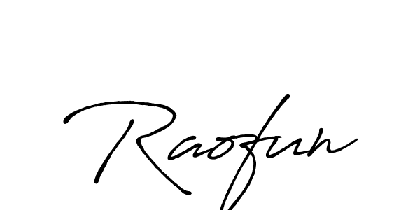 You can use this online signature creator to create a handwritten signature for the name Raofun. This is the best online autograph maker. Raofun signature style 7 images and pictures png