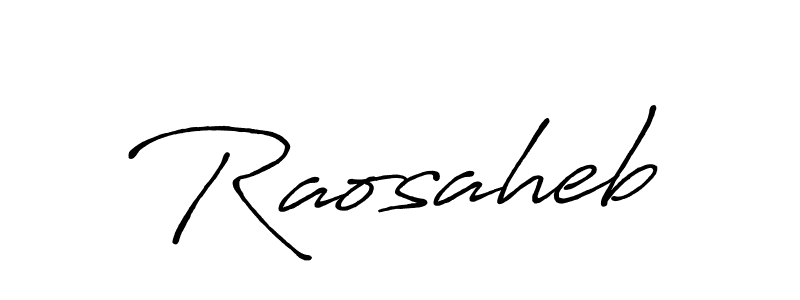 How to make Raosaheb signature? Antro_Vectra_Bolder is a professional autograph style. Create handwritten signature for Raosaheb name. Raosaheb signature style 7 images and pictures png