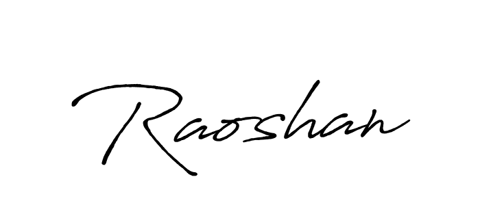 Best and Professional Signature Style for Raoshan. Antro_Vectra_Bolder Best Signature Style Collection. Raoshan signature style 7 images and pictures png