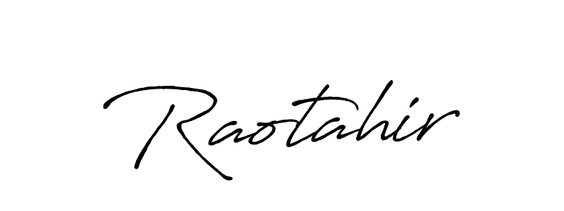 You can use this online signature creator to create a handwritten signature for the name Raotahir. This is the best online autograph maker. Raotahir signature style 7 images and pictures png