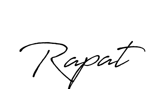 Once you've used our free online signature maker to create your best signature Antro_Vectra_Bolder style, it's time to enjoy all of the benefits that Rapat name signing documents. Rapat signature style 7 images and pictures png