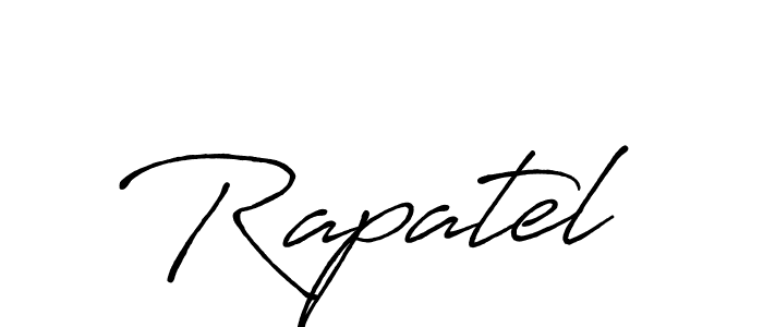 How to Draw Rapatel signature style? Antro_Vectra_Bolder is a latest design signature styles for name Rapatel. Rapatel signature style 7 images and pictures png