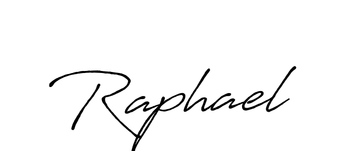 Raphael stylish signature style. Best Handwritten Sign (Antro_Vectra_Bolder) for my name. Handwritten Signature Collection Ideas for my name Raphael. Raphael signature style 7 images and pictures png