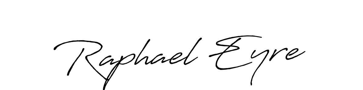 Create a beautiful signature design for name Raphael Eyre. With this signature (Antro_Vectra_Bolder) fonts, you can make a handwritten signature for free. Raphael Eyre signature style 7 images and pictures png