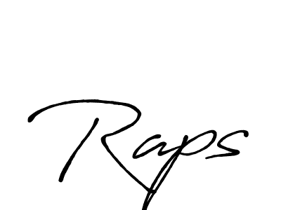 How to Draw Raps signature style? Antro_Vectra_Bolder is a latest design signature styles for name Raps. Raps signature style 7 images and pictures png