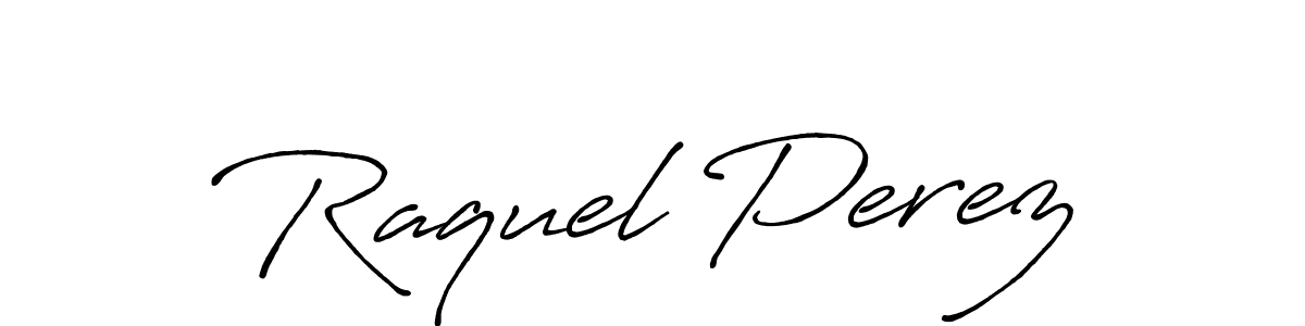 if you are searching for the best signature style for your name Raquel Perez. so please give up your signature search. here we have designed multiple signature styles  using Antro_Vectra_Bolder. Raquel Perez signature style 7 images and pictures png