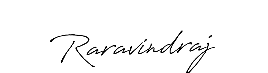 Create a beautiful signature design for name Raravindraj. With this signature (Antro_Vectra_Bolder) fonts, you can make a handwritten signature for free. Raravindraj signature style 7 images and pictures png