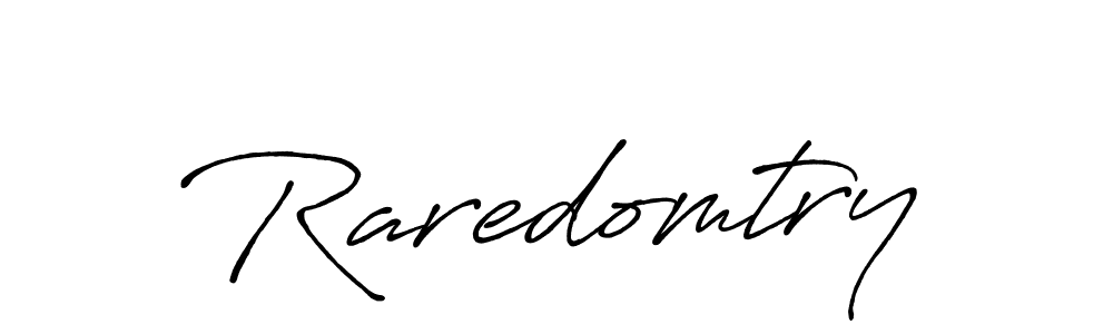Design your own signature with our free online signature maker. With this signature software, you can create a handwritten (Antro_Vectra_Bolder) signature for name Raredomtry. Raredomtry signature style 7 images and pictures png