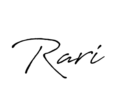 Create a beautiful signature design for name Rari. With this signature (Antro_Vectra_Bolder) fonts, you can make a handwritten signature for free. Rari signature style 7 images and pictures png