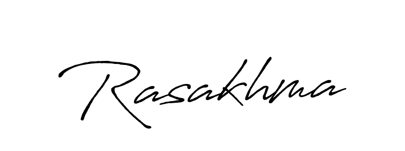 Rasakhma stylish signature style. Best Handwritten Sign (Antro_Vectra_Bolder) for my name. Handwritten Signature Collection Ideas for my name Rasakhma. Rasakhma signature style 7 images and pictures png