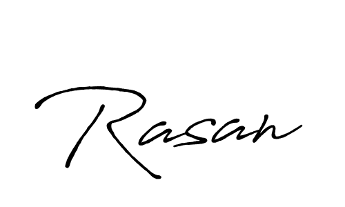It looks lik you need a new signature style for name Rasan. Design unique handwritten (Antro_Vectra_Bolder) signature with our free signature maker in just a few clicks. Rasan signature style 7 images and pictures png