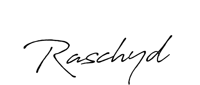 You should practise on your own different ways (Antro_Vectra_Bolder) to write your name (Raschyd) in signature. don't let someone else do it for you. Raschyd signature style 7 images and pictures png