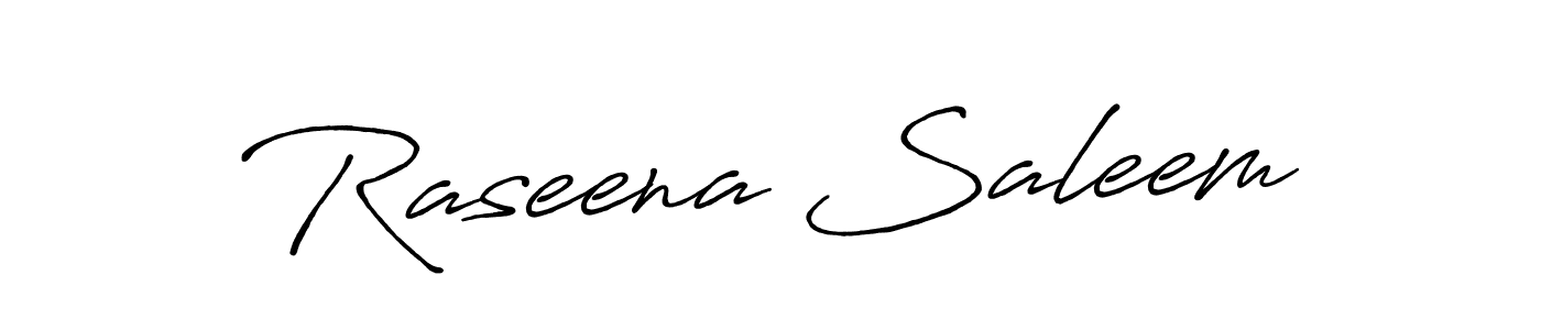 Make a beautiful signature design for name Raseena Saleem. Use this online signature maker to create a handwritten signature for free. Raseena Saleem signature style 7 images and pictures png