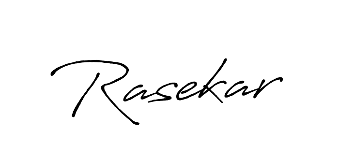 Rasekar stylish signature style. Best Handwritten Sign (Antro_Vectra_Bolder) for my name. Handwritten Signature Collection Ideas for my name Rasekar. Rasekar signature style 7 images and pictures png