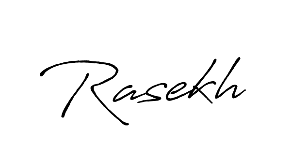 You should practise on your own different ways (Antro_Vectra_Bolder) to write your name (Rasekh) in signature. don't let someone else do it for you. Rasekh signature style 7 images and pictures png