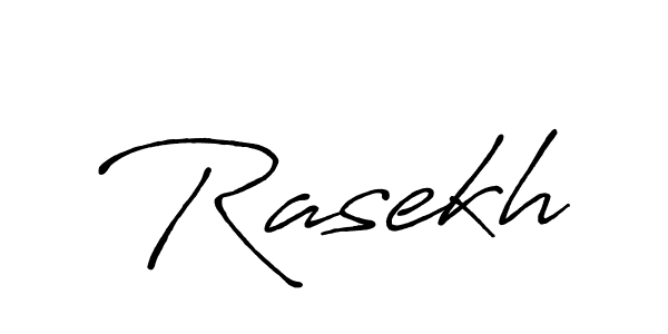 You should practise on your own different ways (Antro_Vectra_Bolder) to write your name (Rasekh) in signature. don't let someone else do it for you. Rasekh signature style 7 images and pictures png