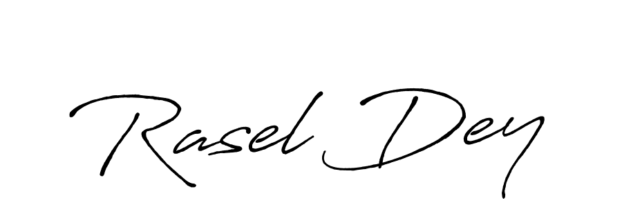 Design your own signature with our free online signature maker. With this signature software, you can create a handwritten (Antro_Vectra_Bolder) signature for name Rasel Dey. Rasel Dey signature style 7 images and pictures png