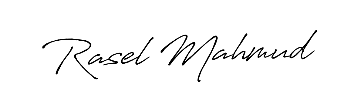 Rasel Mahmud stylish signature style. Best Handwritten Sign (Antro_Vectra_Bolder) for my name. Handwritten Signature Collection Ideas for my name Rasel Mahmud. Rasel Mahmud signature style 7 images and pictures png