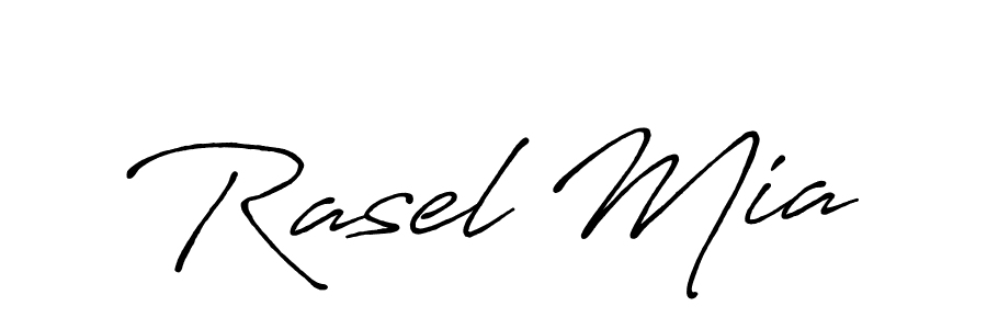 The best way (Antro_Vectra_Bolder) to make a short signature is to pick only two or three words in your name. The name Rasel Mia include a total of six letters. For converting this name. Rasel Mia signature style 7 images and pictures png